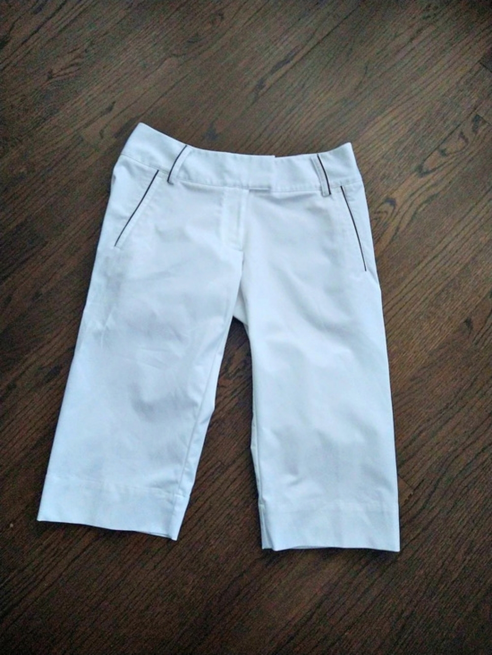Adidas Golf Capri Short with Black Details, Climalite With Pockets Logo Size 2